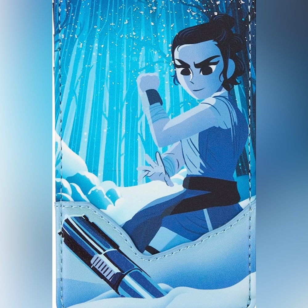 NWT Star Wars Loungefly The Force Awakens Large Cardholder